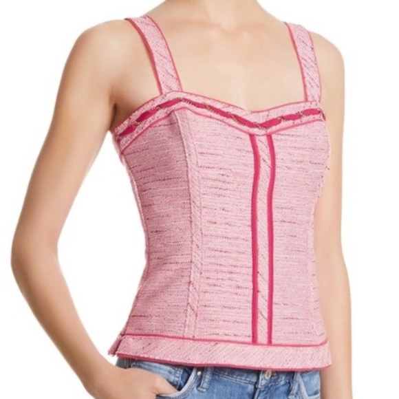 white house black market bustier top